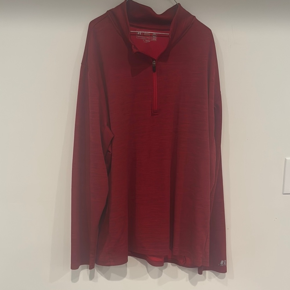 Russell Athletic Red Performance Jacket